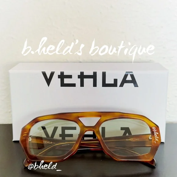 VEHLA Tortoise & Sage River Sunglasses River Honey Tort/Sage Sunglasses | VEHLA main image 3